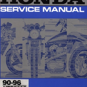 Honda VFR 750f (90 96) service manual 306 pages