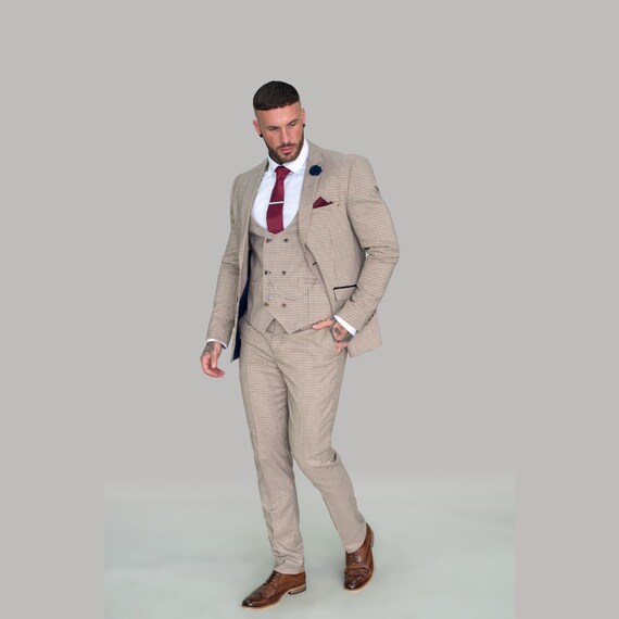 Mens dogtooth waistcoat shop