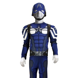 Captain Super Hero Kids Costume Luxury, America Cosplay Costume, Superhero Kids Costume
