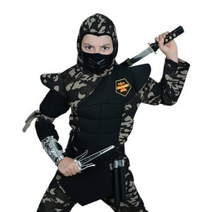 Military Commando Ninja Kids Costume Luxury