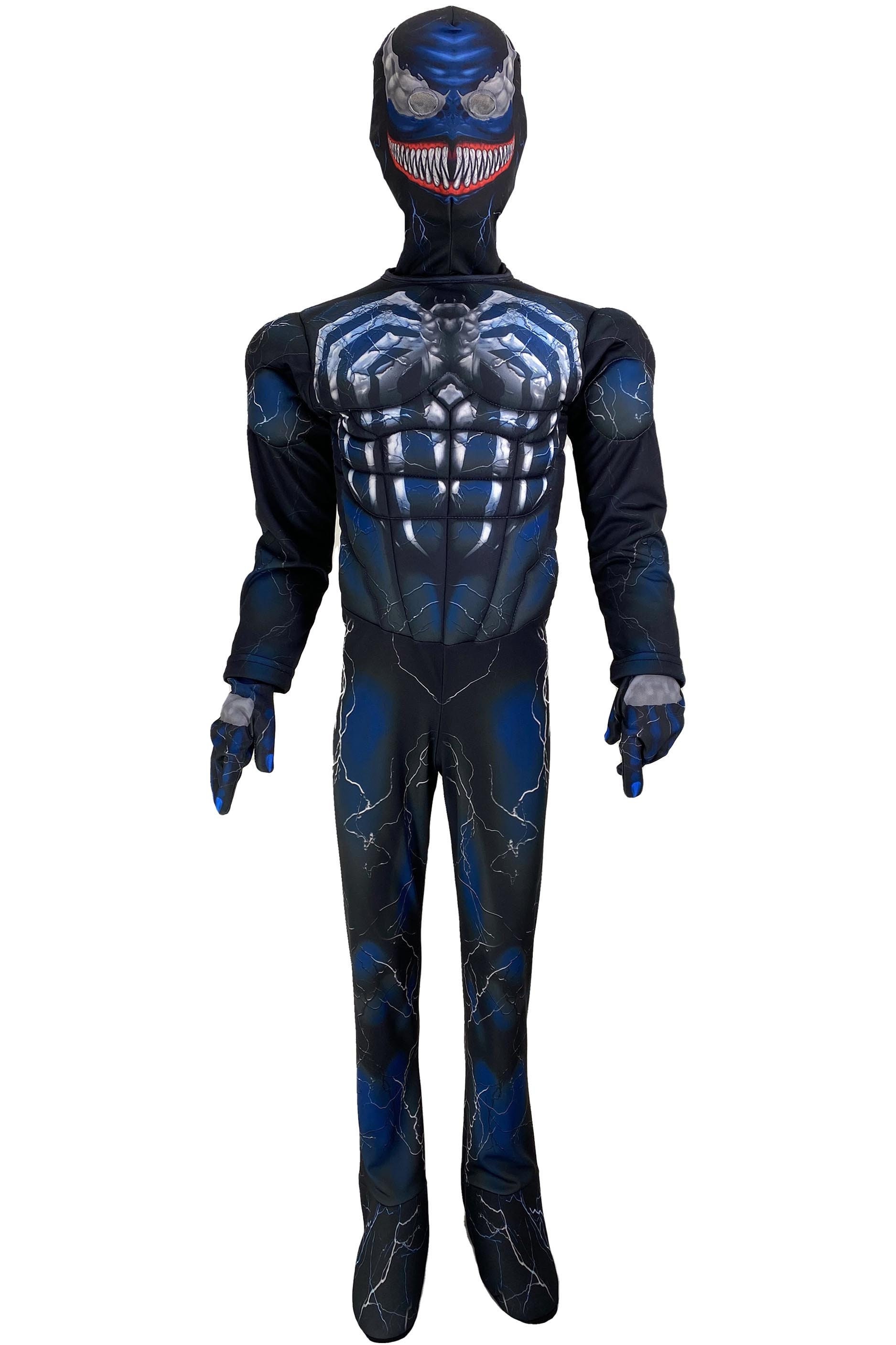 Buy Wraith of East Boys Venom Black Spiderman Costume Kids (Medium) Online  at Low Prices in India 