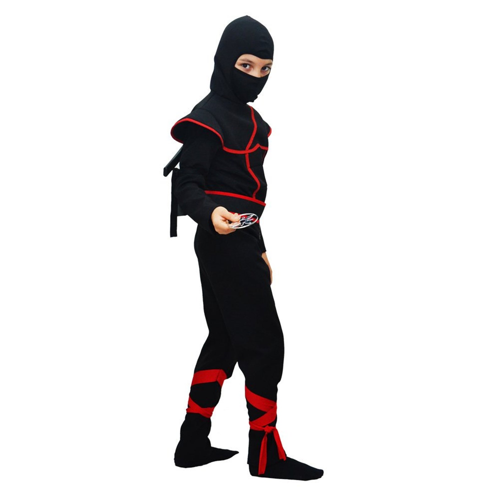Secret Ninja Kids Costume Black Luxury Etsy