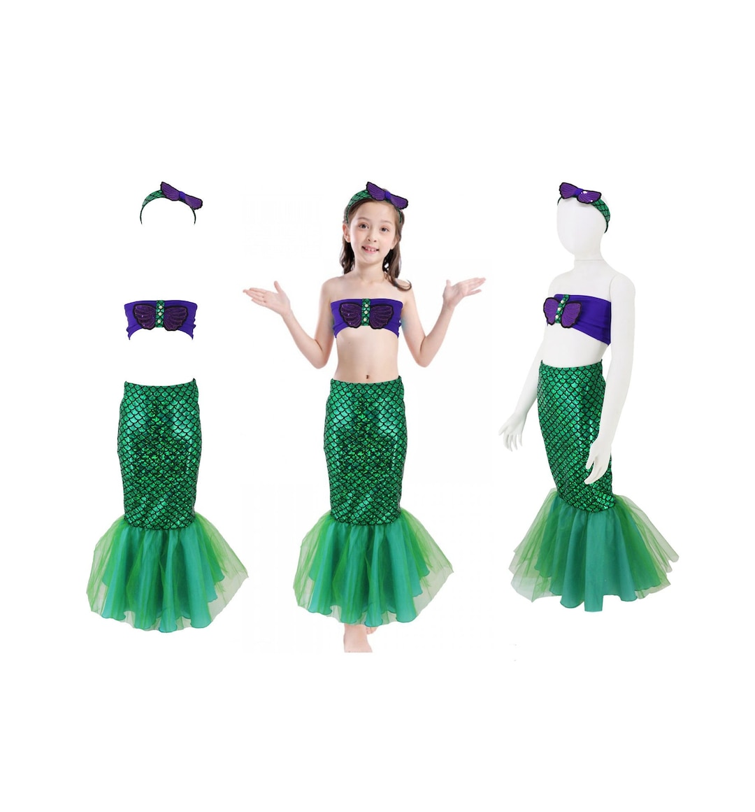Mermaid Costume Sparkle - Etsy