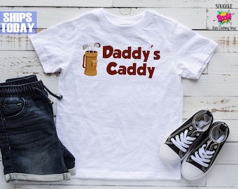 Daddy's Caddy Golf Onesie® or Shirt - Cute Custom Onesie® - Custom Toddler Shirt or Onesie® - Cute Golf Shirt for Toddler or Baby