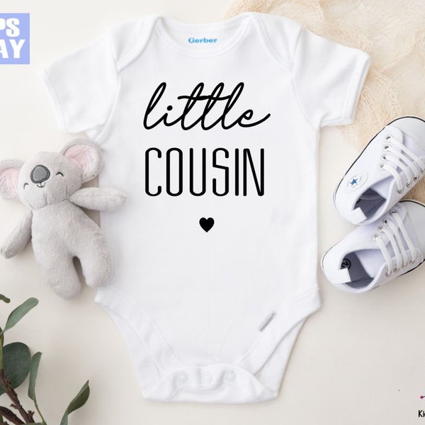 Little Cousin Cute Onesie® - Cute Custom Onesie® - Cute Custom Bodysuit