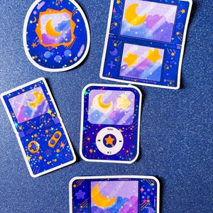 Sticker "Cosmic Gaming" – Plonge dans un univers rétro-féérique !