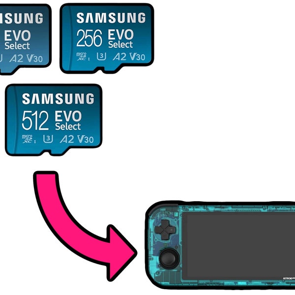 Pre-Configured - SD Card (For: Retroid Pocket 3+)