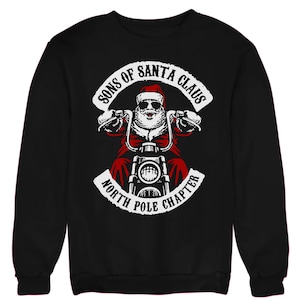 North Pole Chapter Christmas Jumper Sweater Adults & Kids Sizes, Funny Christmas Sweatshirts, Xmas Jumpers, Ugly Jumpers
