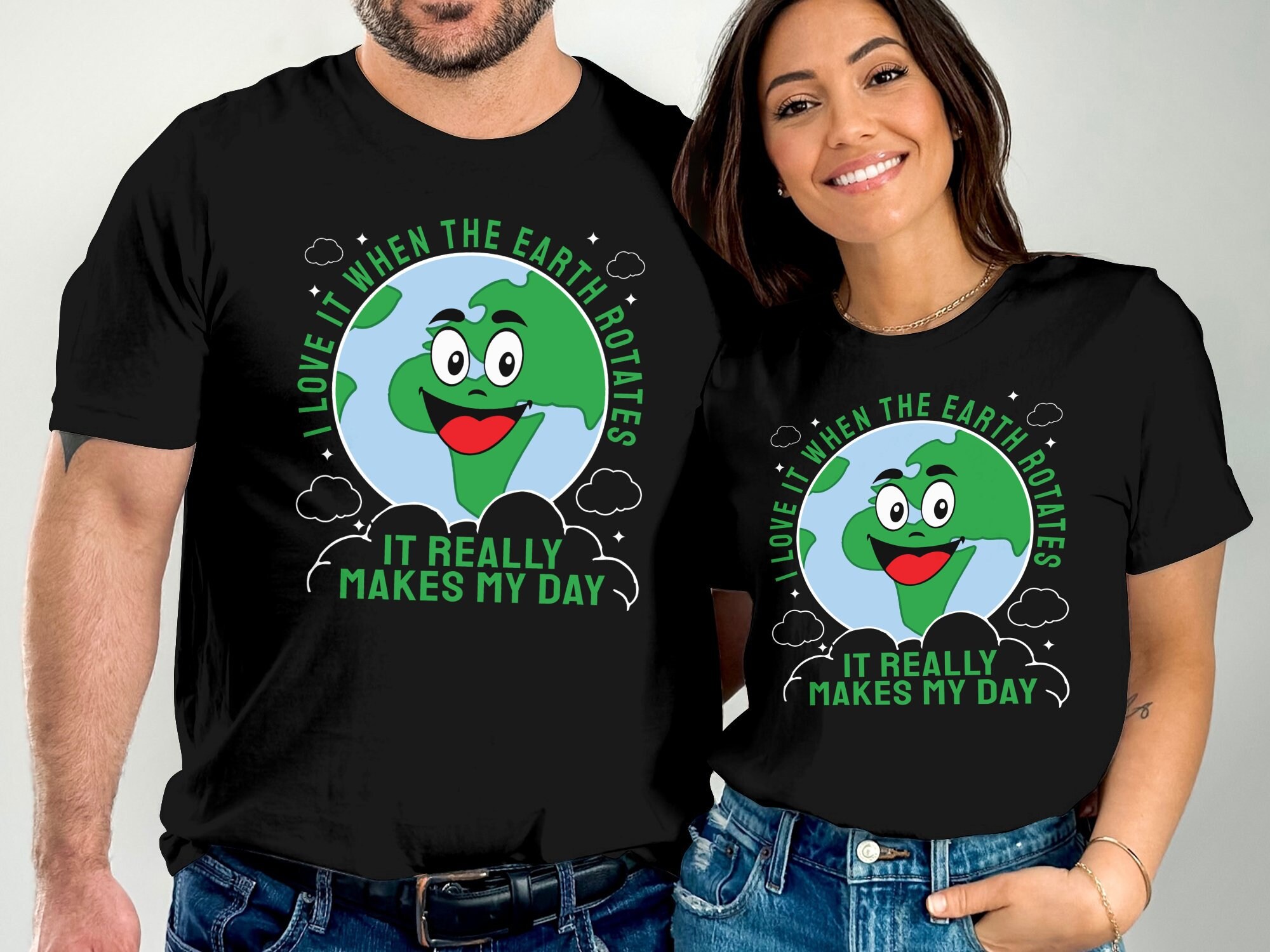 Buy Funny Earth Rotation T-shirt: Humorous Science Gift Online in