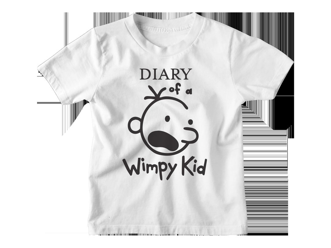 Wimpy Kid Inspired Shirt World Book Day Tshirt Adults & Kids Shirt 100 Cotton Costume Etsy