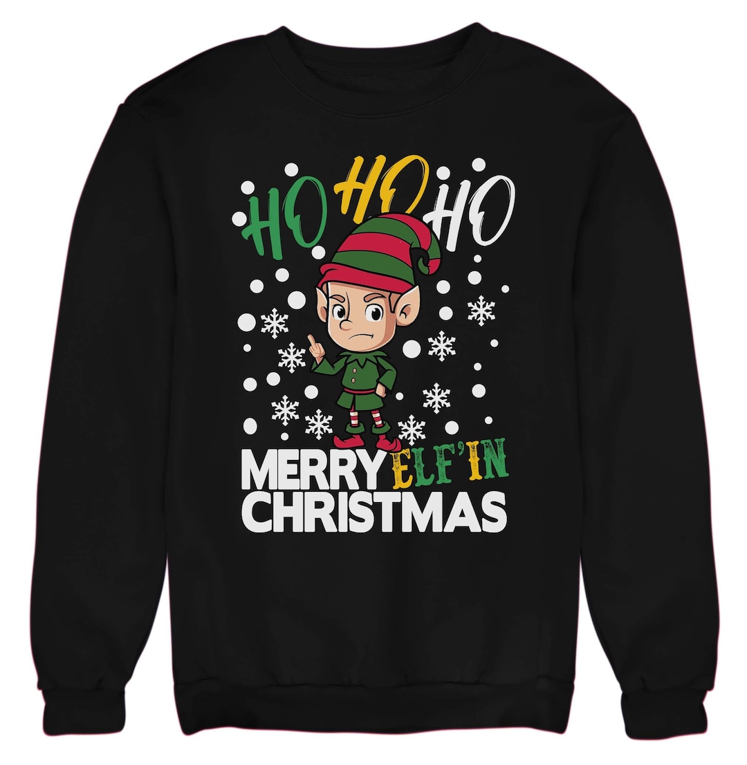 Merry Elfin Christmas Sweater 