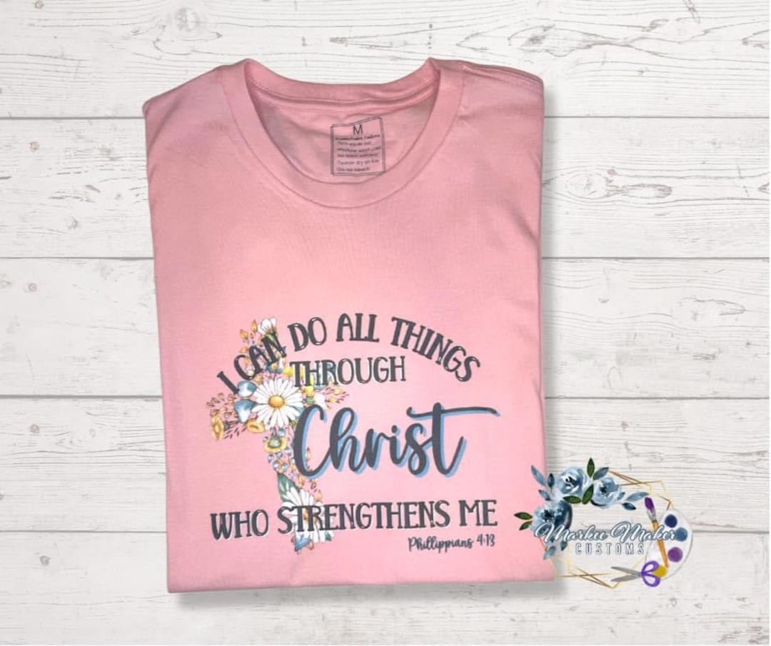 I Can Do All Things PNG - Etsy
