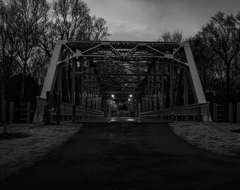 Impression 16 x 20 Town Commons Bridge Greenville NC