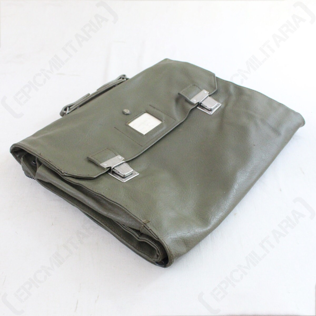 Borsa Messenger Swiss Army Surplus &ndash; Finta Pelle Verde Unisex