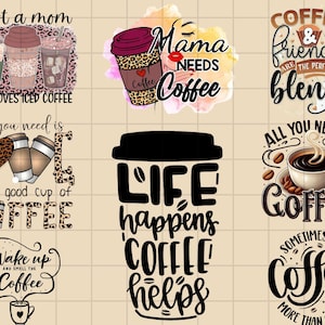 Coffee SVG Bundle\ Funny Coffee SVG\ Caffeine Queen\ Coffee Lovers\ Coffee Obsessed\ Mug Svg\ Coffee mug\ Cut File Cricut\ Silhouette