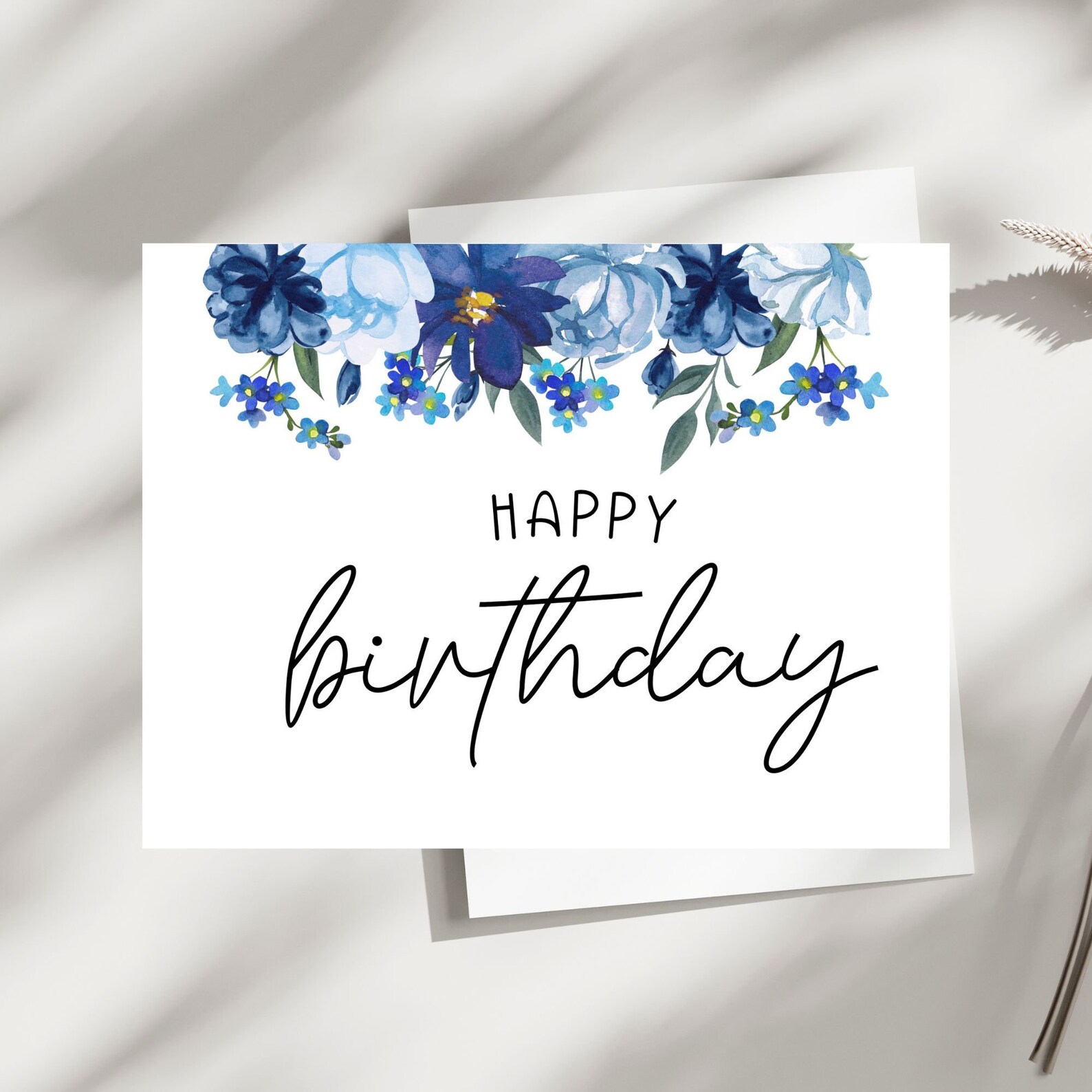 Printable Birthday Card Birthday Card Printable Digital Birthday Cards ...