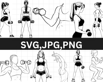Workout SVG Bundle\ Gym SVG Bundle\ Fitness SVG\ Exercise Svg\ Motivational Svg\ Workout Shirt Svg\ Gym Quotes Svg\ Gym Cut File