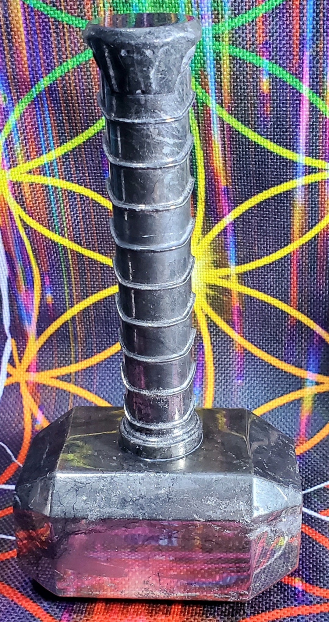 Thors Hammer Mjolnir Solid Pyrite - Etsy