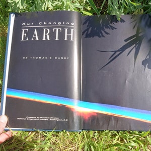National Geographic Hardcover 1994  First Edition &quot;Our Changing Earth&quot;
