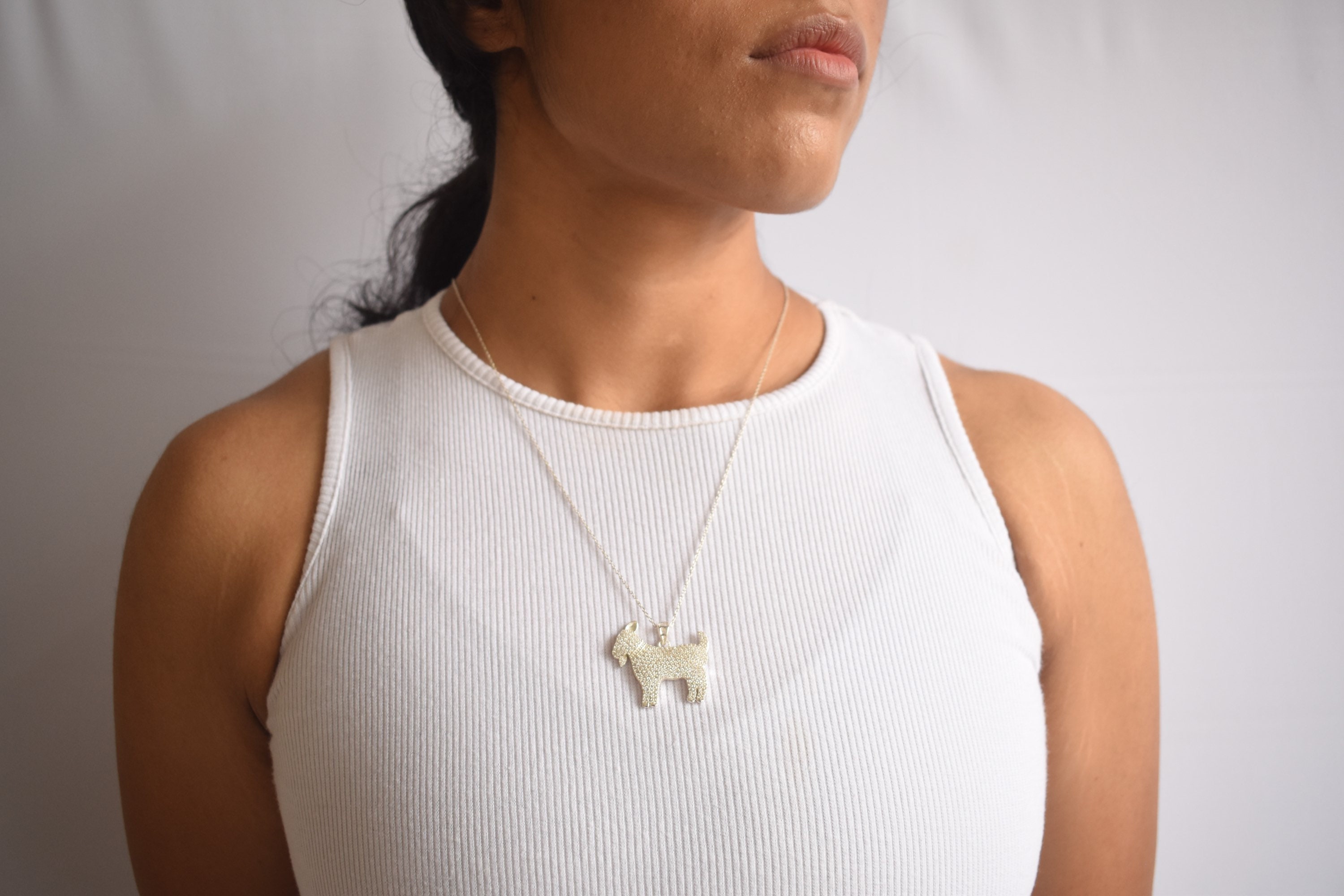 Collana Con Ciondolo Croce Hip Hop Collana Classica Con Catena