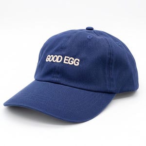 Good Egg Cap | Embroidered and Customisable