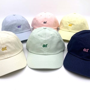 Unisex Cap with Personalised Embroidery | New Cap Colours Added | Customised Design
