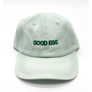 Good Egg Cap Embroidered and Customisable image 3