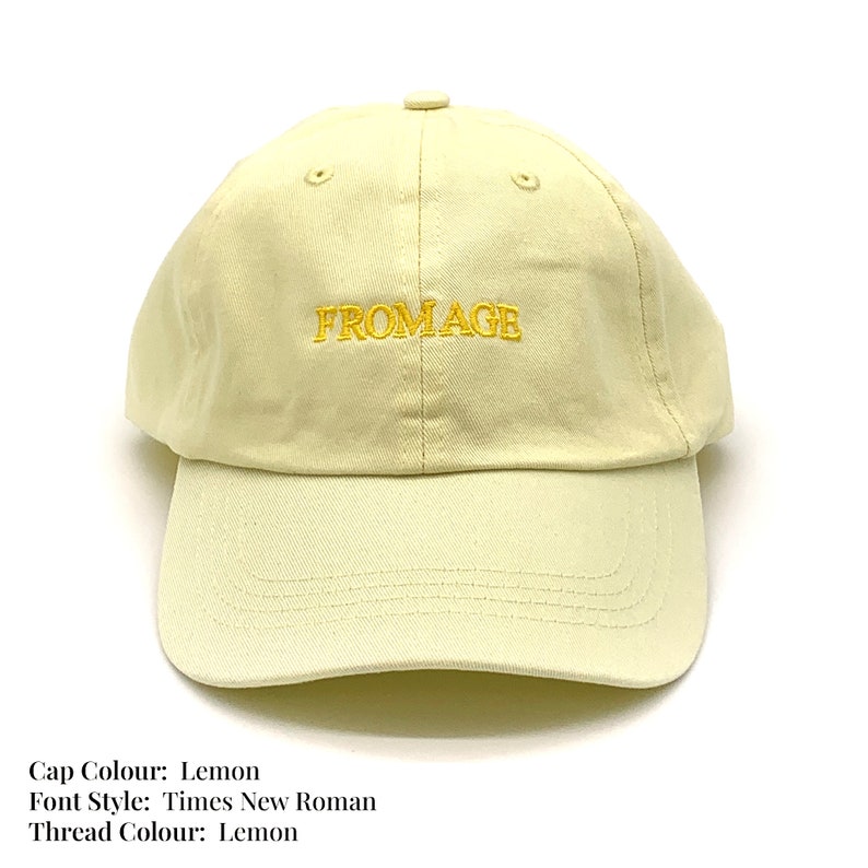Unisex Cap with Personalised Embroidery image 8