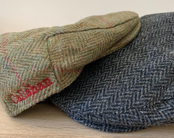 Vintage 90s Wool Plaid Newsboy cap by Goorin Bros Vintage Goorin Bros Plaid Wool Cap Newsboy 6.5 Small Flat  main image 2