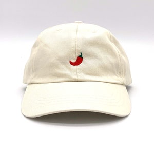 Embroidered Mini Chilli Cap | Customisable | Choose from Different Cap Colours and Styles