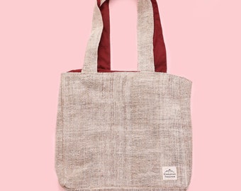 Hemp Tote Bag | Hemp Tote | Eco-Friendly Bag | Reusable Shopping Bag | Hemp Bag | Shopping Bag | Handmade Tote Bag | Side Bag | Shoulder Bag