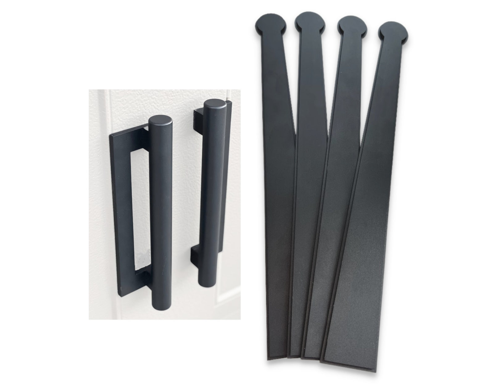 Modern & Garage Door Decorative Hardware/handles Etsy