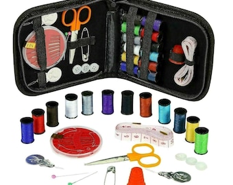 Mini Sewing Kit: 40-Piece Travel Repair Kit