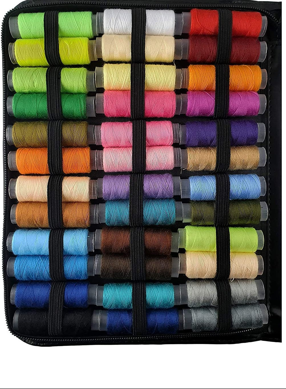 Winkrs - Kit de couture complet avec fil, aiguilles, ciseaux