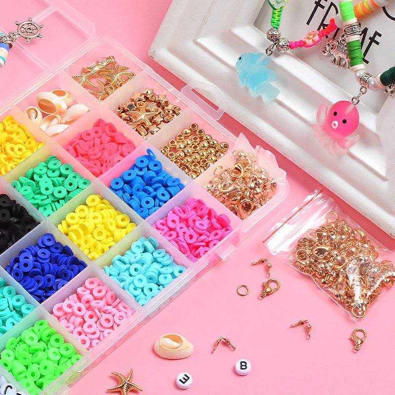 DIY Jewelry Making Kit, Jewelry Craft Kit for Kids, Jewelry Making Beads,  Beads for Jewelry Making, Christmas Gift, Gift Child 