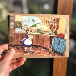 Carte postale - Carte d’invitation - Carte de voeux - Carte d’anniversaire - Enfant - Postcard
