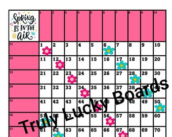 Spring is in the Air Bingo Grid (10 and 20)