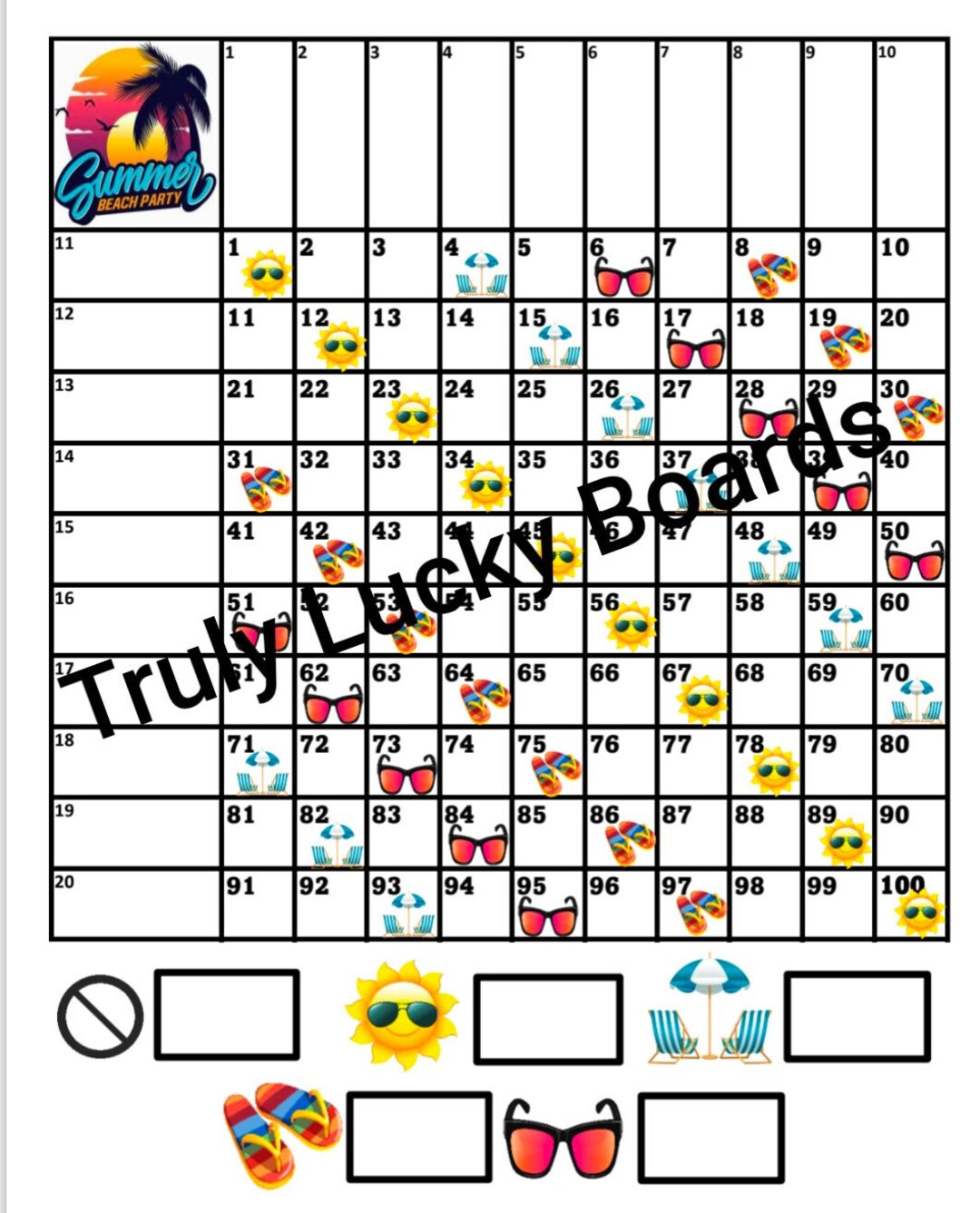 Beach Grid (10 Line and 20 Line) - Etsy