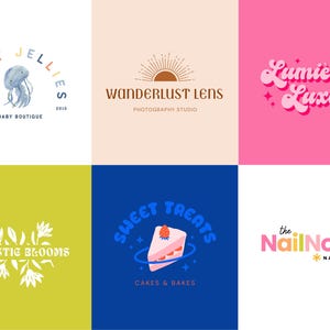 Custom Branding Kit, Branding Package, Small Business Branding, Custom Logo Design, Branding Kit, Etsy Shop, Logo Design, Business Logo