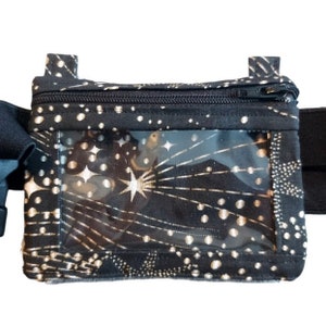 Insulin pump pouch(stars,moons and planets)