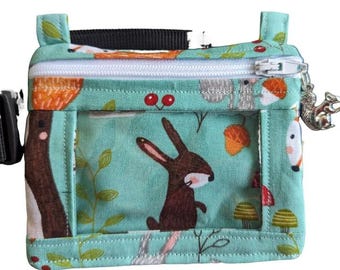 Insulin pump pouch(Forest and Water Creatures)