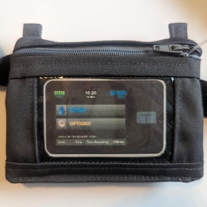Insulin pump pouch-Water resistant