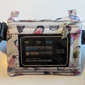 Insulin pump pouch(flowers and birds )