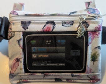 Insulin pump pouch(flowers and birds )