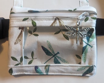 Insulin pump pouch( butterflies, dragonflies and bees)