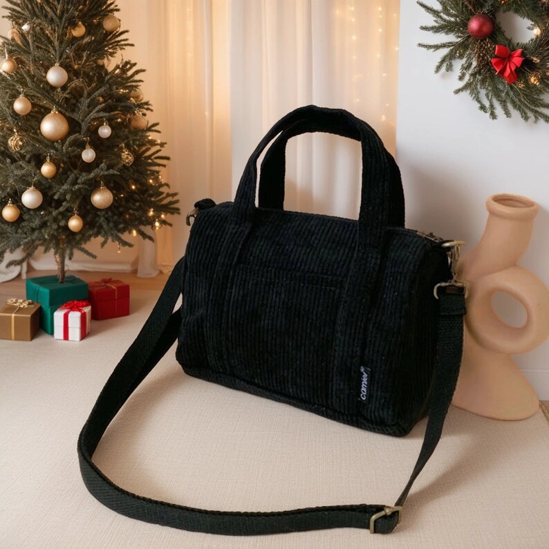 Corduroy Crossbody Purse Corduroy Shoulder Bag Small Corduroy Purse