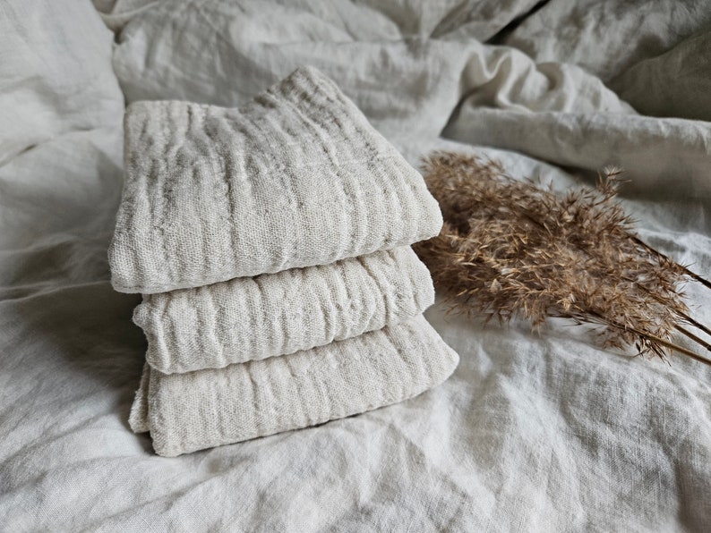 LAATSTE ITEMS! Katoenen mousseline luiers: drie maten voor elke fase. Milieuvriendelijke duurzame wasbare herbruikbare wasbare luier. Huidvriendelijk afbeelding 1
