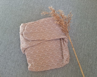 Revolutionary Diaper Insert with Leg and Back Elastics: Keep Your Wool Covers Clean and Reduce Laundry Hassles. Sustainable Cloth Nappy