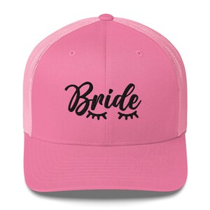 Bride Embroidered Trucker Hat