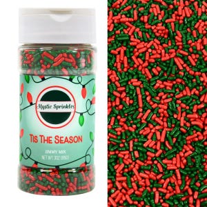 Mystic Sprinkles Tis The Season Jimmy Sprinkle Mix 3 oz.